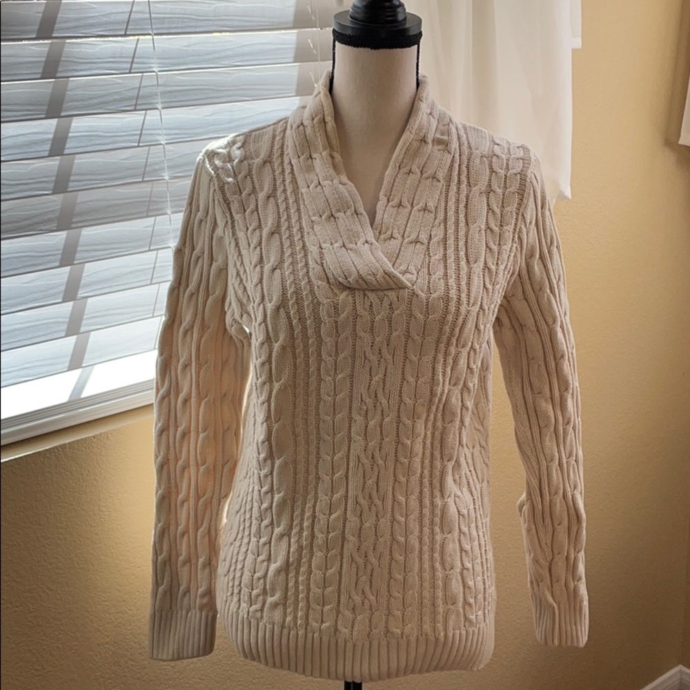 Jeanne Pierre B Neck Sweater
